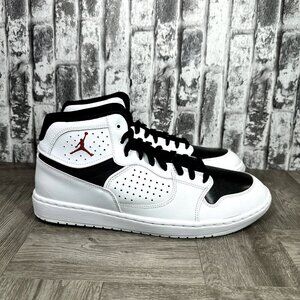 Jordan Access AR3762-101 Men size 13 White Black Basketball Casual Sneakers